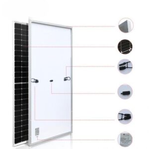 Half-Cut 400W Off Grid Solar Panels Pv Module Manufacturer For Home Cost