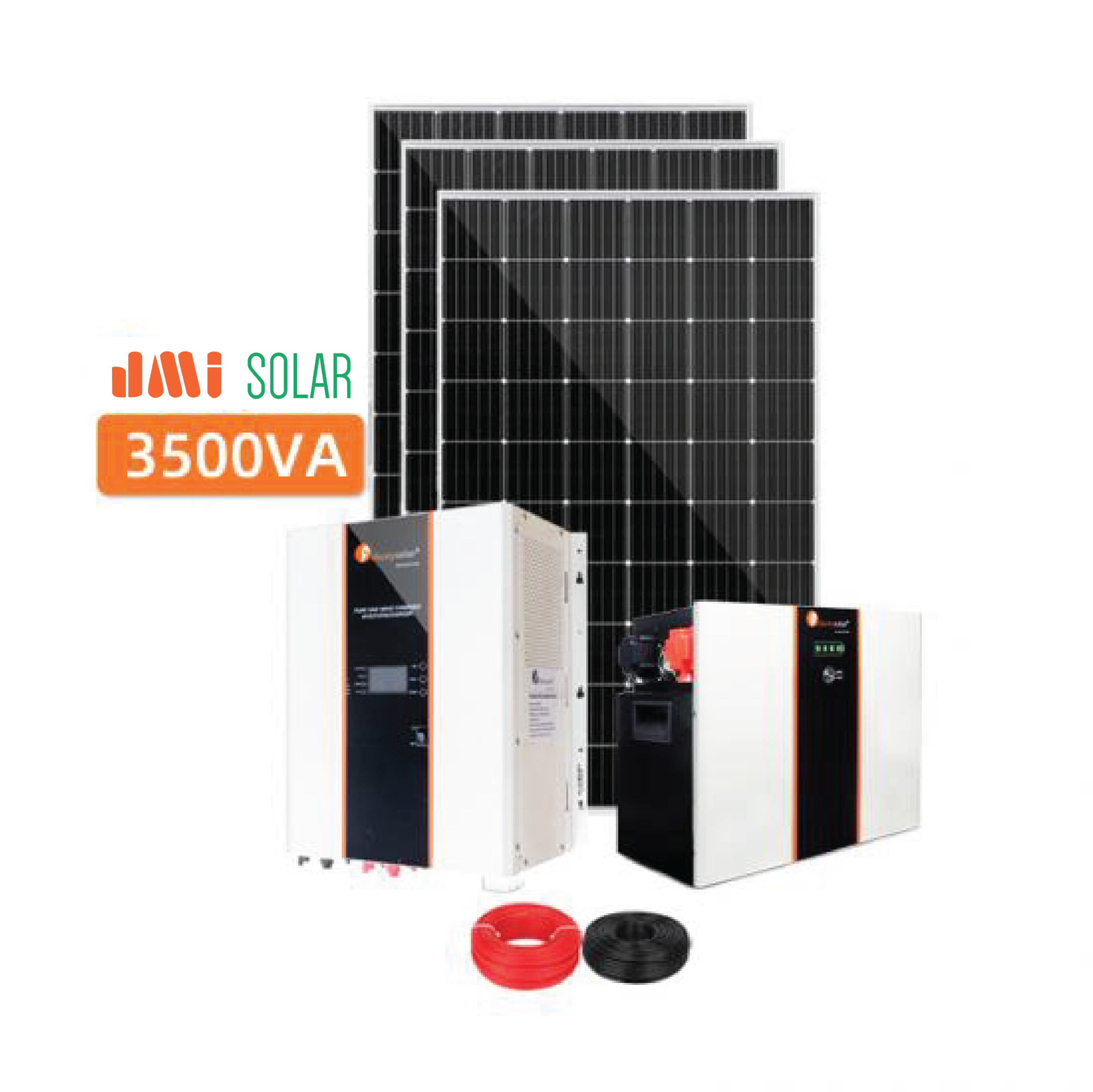 3500VA 24V Renewable Solar Power Energy System For Home Battery Storage