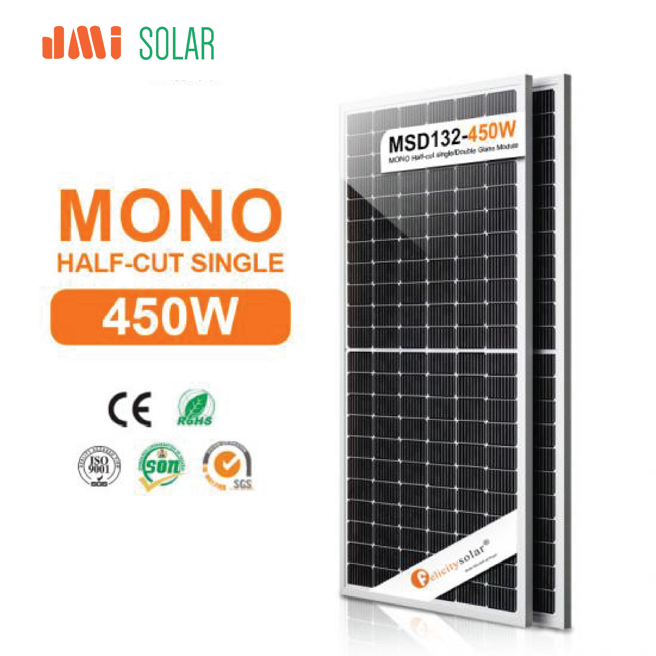 450W Half Cell Solar Energy Panels Roof For Electricity Equipment Supplier Near Me